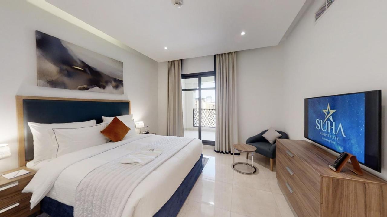 Suha Park Hotel Apartments, Waterfront Jaddaf 두바이 외부 사진